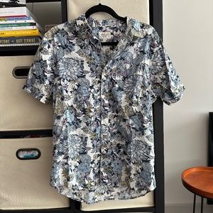 Marine Layer Short Sleeve Light Weight Cotton Shirt
